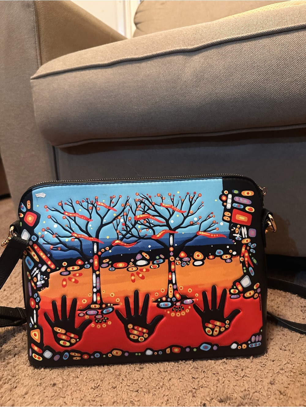 Indigenous Styled Cross Body Bag